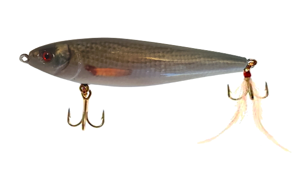 6.50 Wood Boog - Silver Shiner