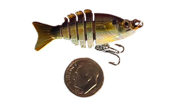 2" Spring Shad Swimbait Threadfin Shad