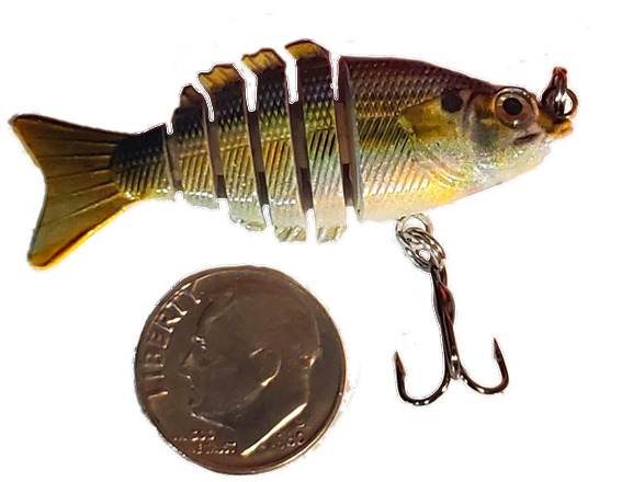 2" Spring Shad Swimbait Threadfin Shad