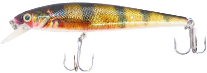 4" Major Minnow Jerkbait Yellow Perch