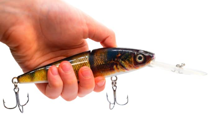 5.50" Jack The Ripper Jerkbait Yellow Perch