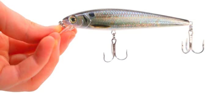4" Major Minnow Jerkbait Threadfin Shad