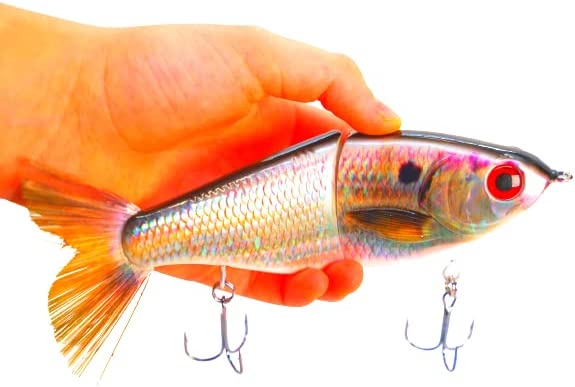 7" Pedigree Glider Threadfin Shad