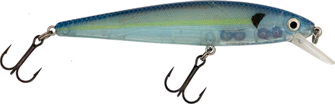 4" Major Minnow Jerkbait Chartreuse Shad