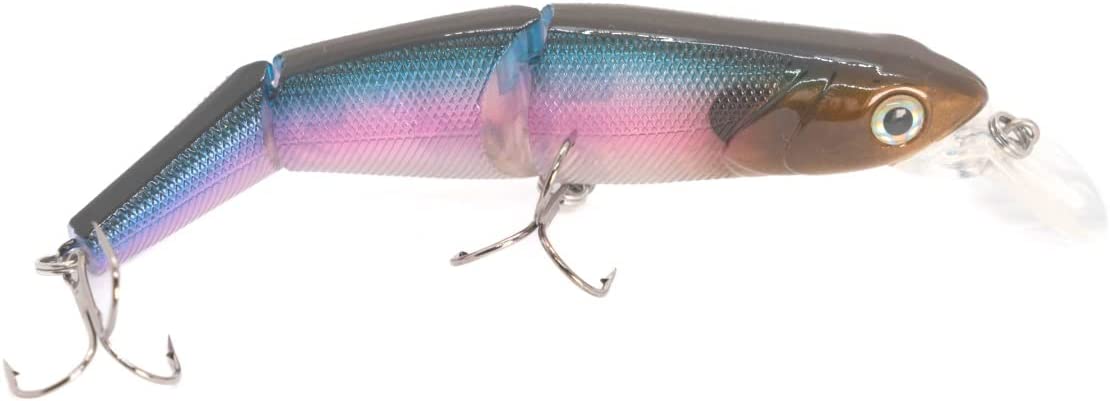 4.50" S-Defender Jerkbait Purple Ghost