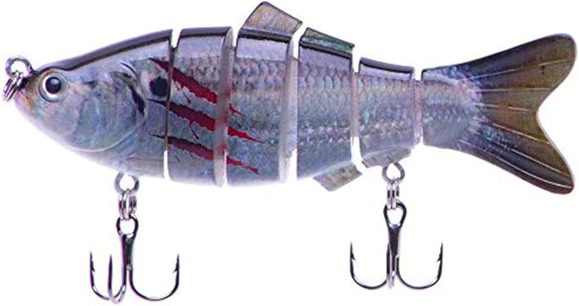 4" Spring Shad Swimbait Threadfin Shad Injured