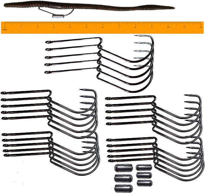 Long Neck Shank EWG Hooks