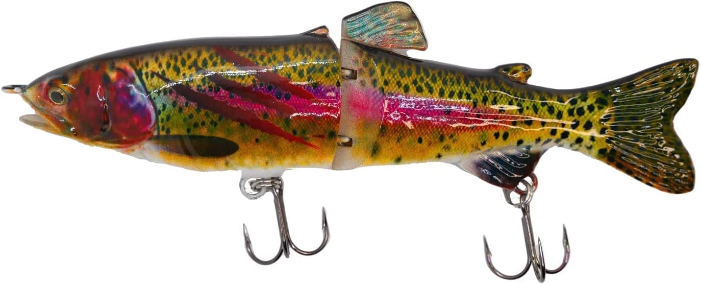 7" RF Glider Swimbait Dark Rainbow Trout