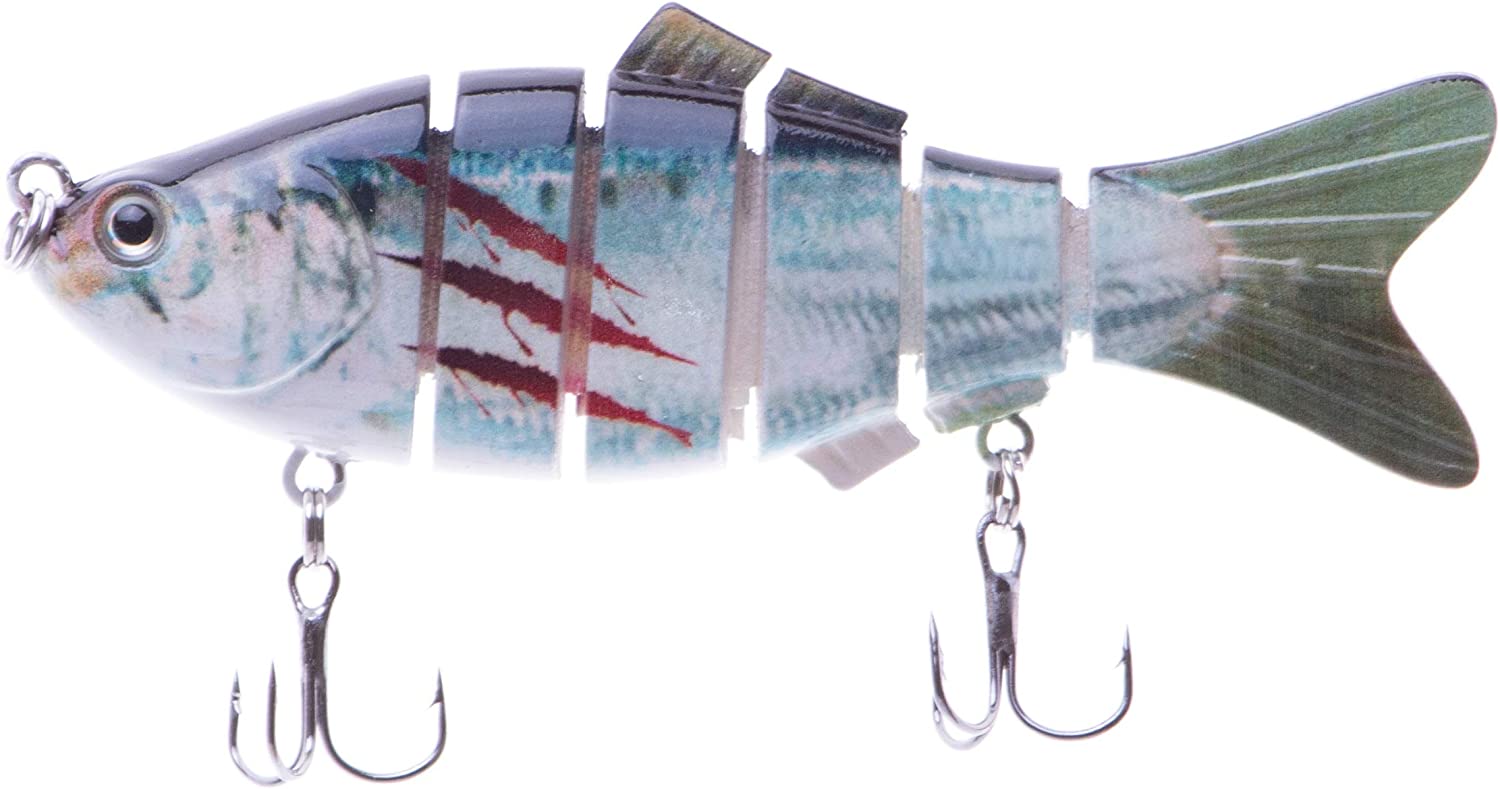 4" Spring Shad Swimbait Blueback Herring Injured