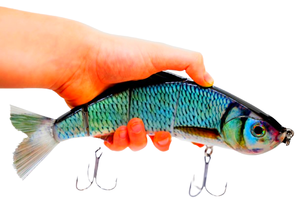 9" Summer Dancer Swimbait Silver Shiner