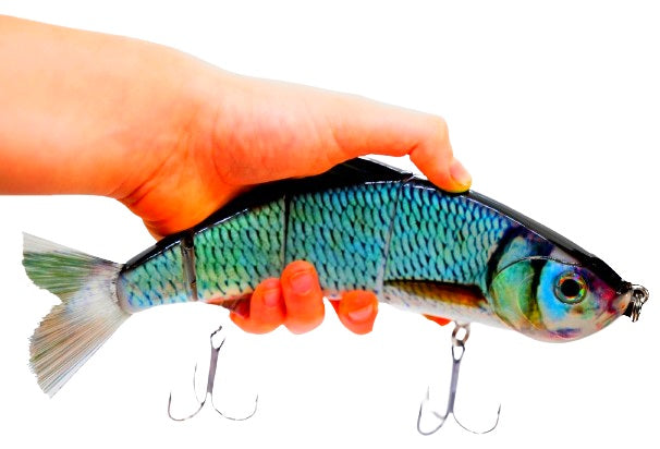 9" Summer Dancer Swimbait Silver Shiner