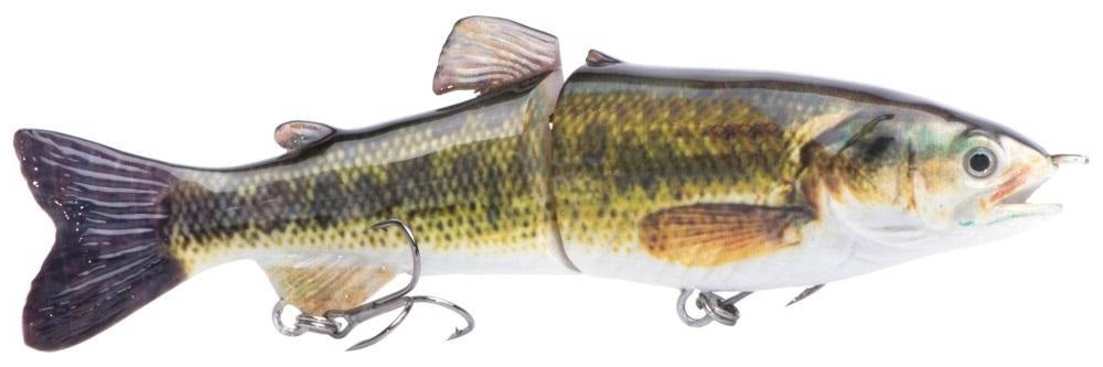 7" RF Glider Swimbait Green Baby Bass