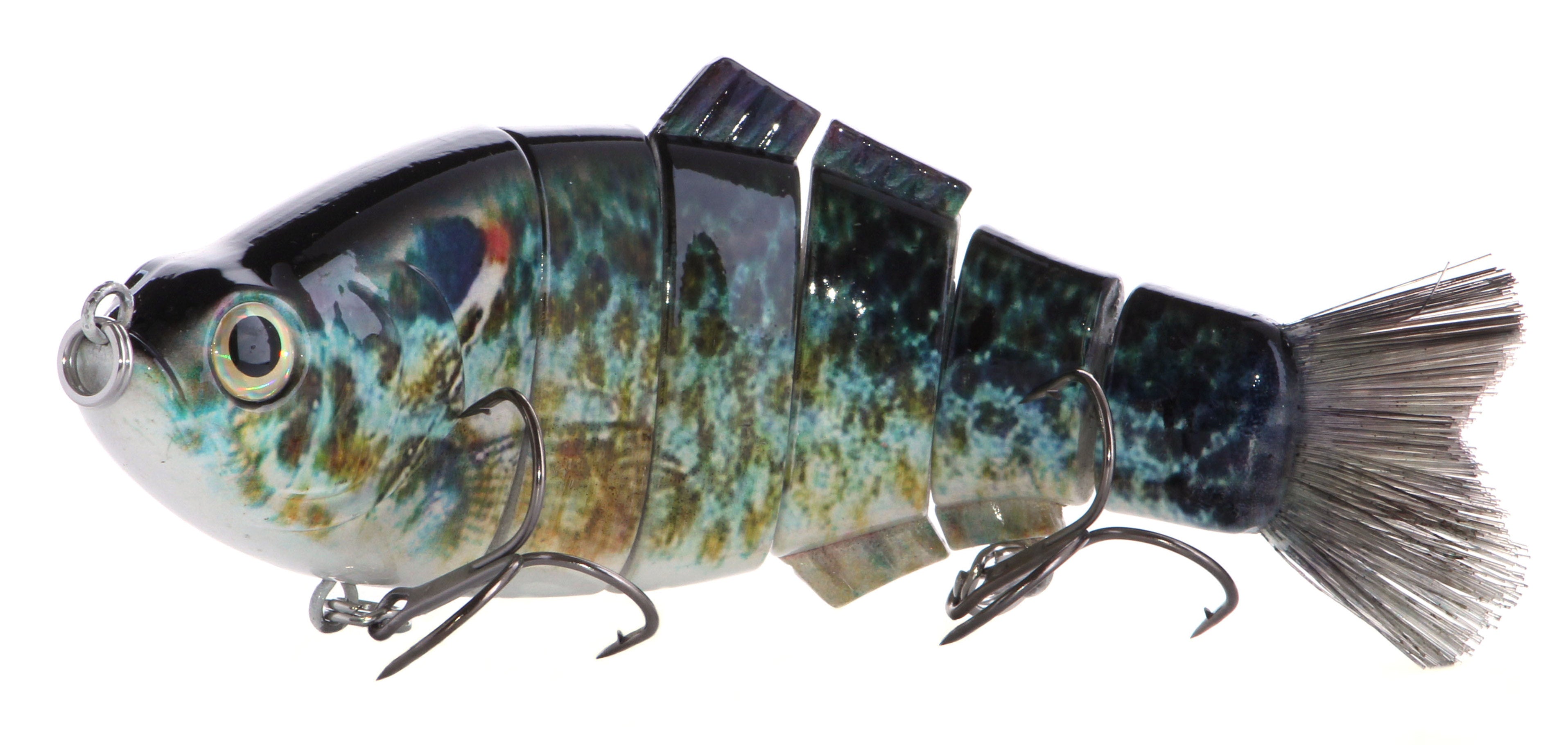 8" Spring Shad Swimbait Pumpkinseed