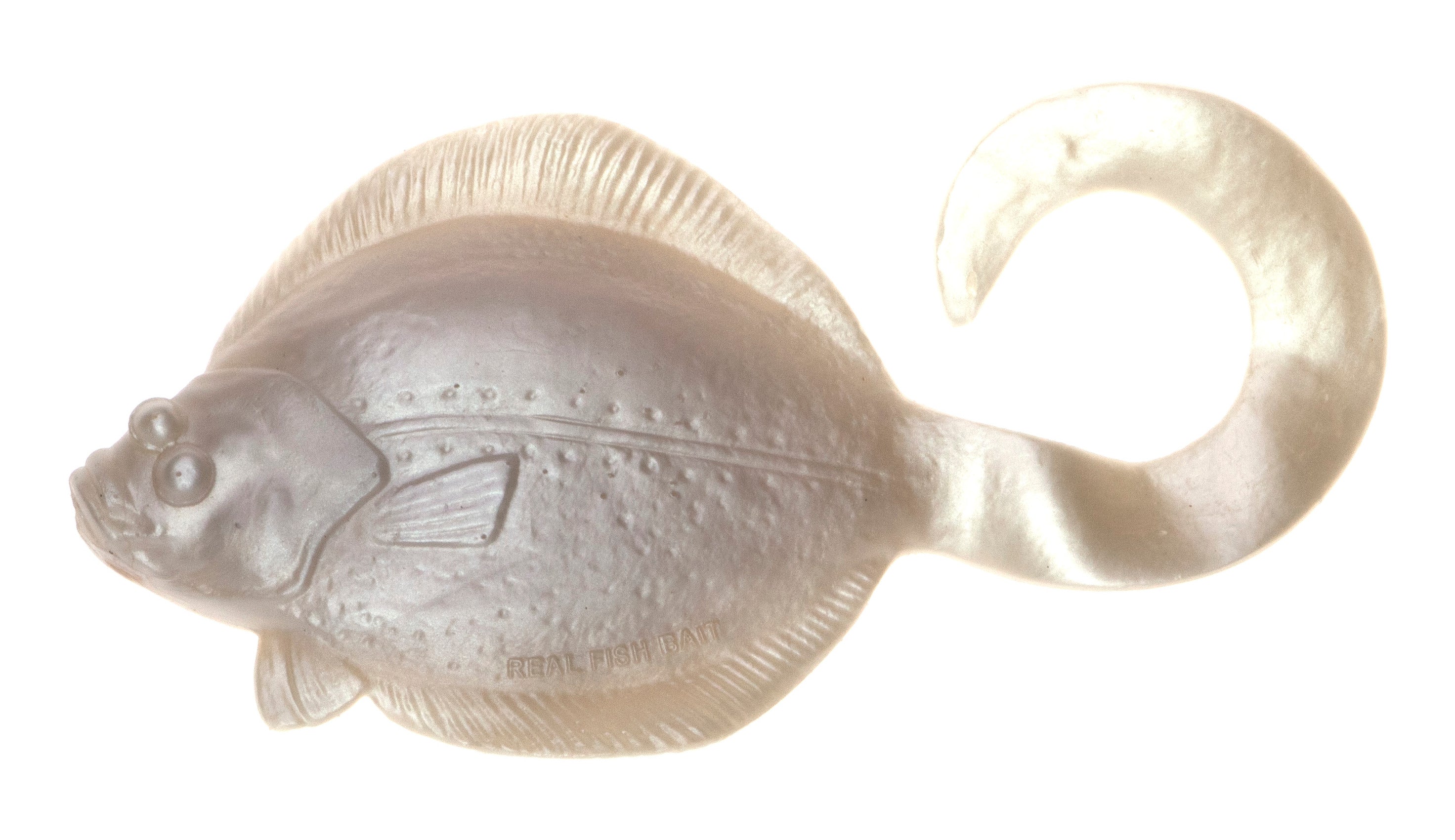 10" Sanddab Rig Pearl White