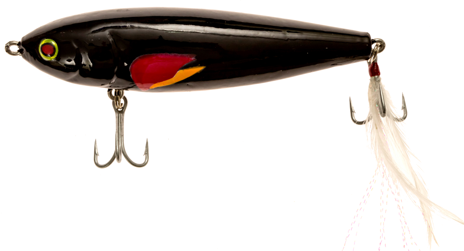 Wood Boog Wooden Top Water Black Bird