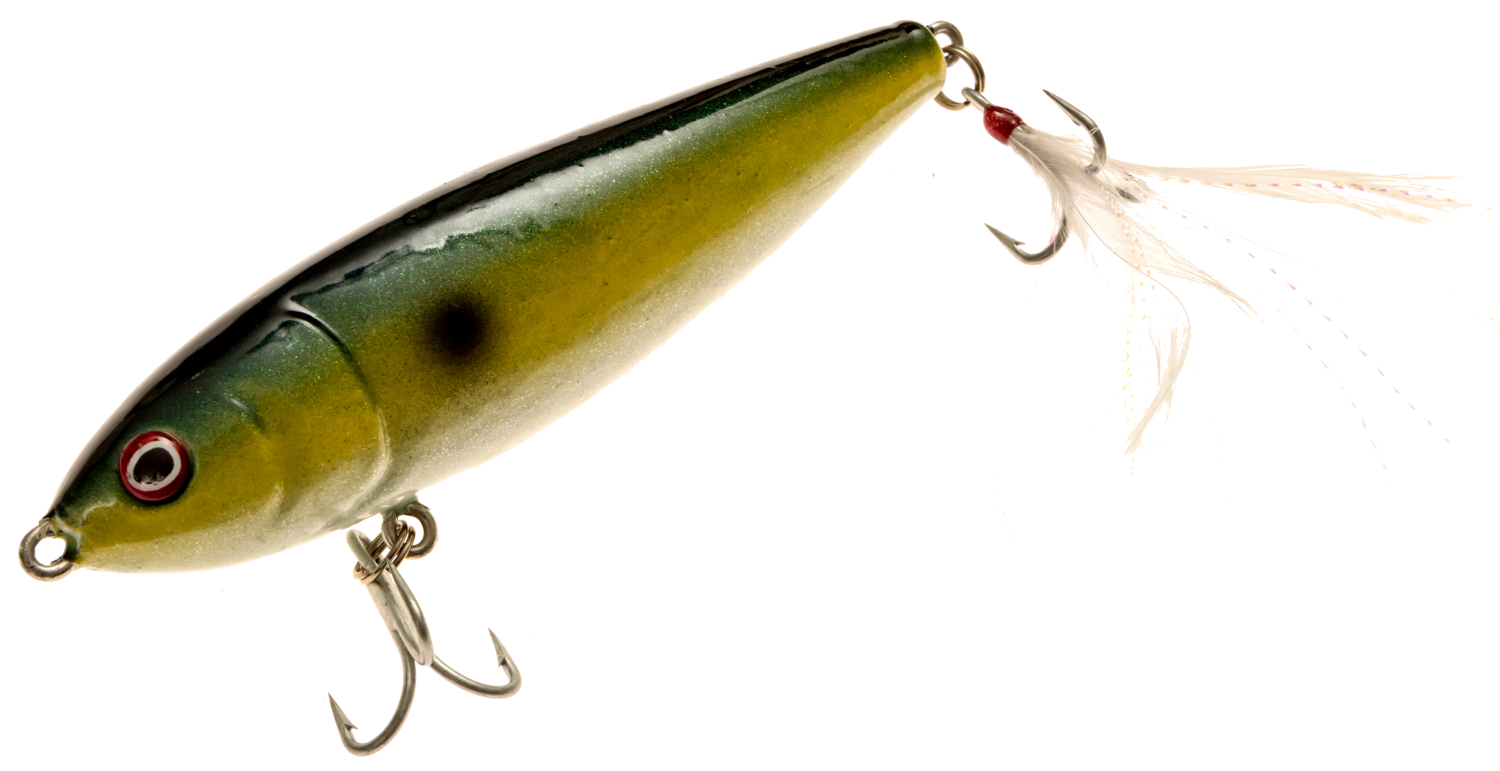 Wood Boog Wooden Top Water Threadfin Shad