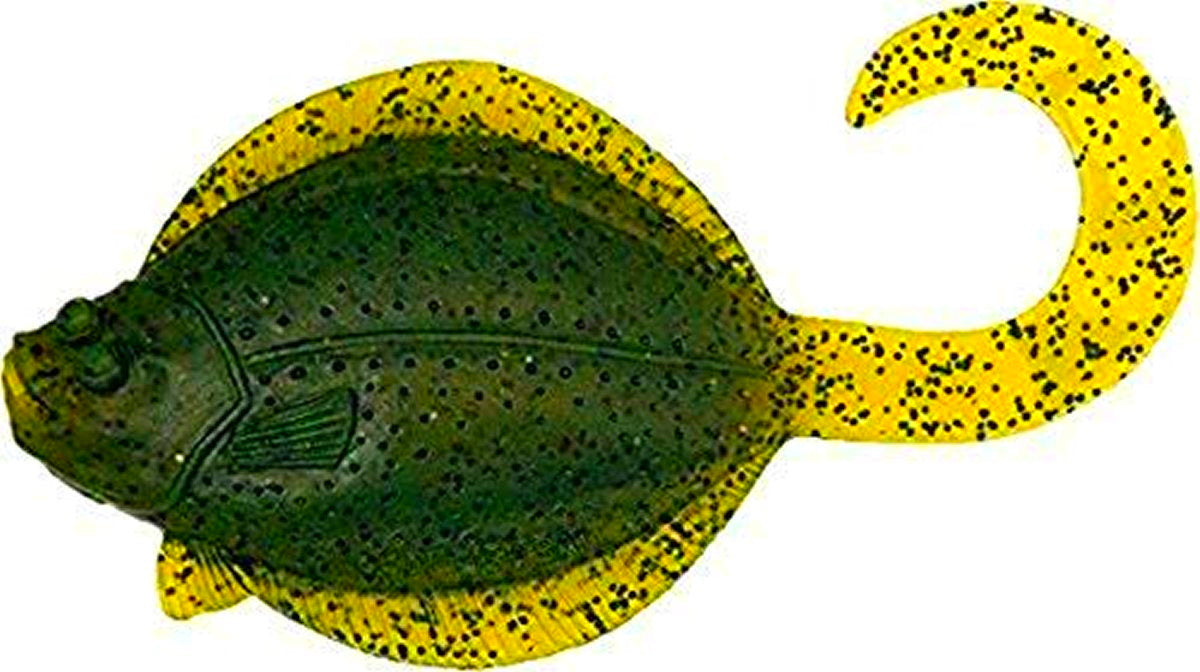 4" Sanddab Rig Green Pumpkinseed