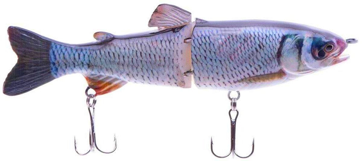 7" RF Glider Swimbait Silver Shiner