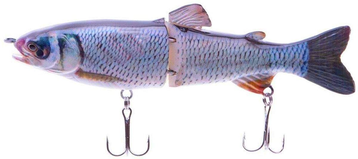 7" RF Glider Swimbait Silver Shiner