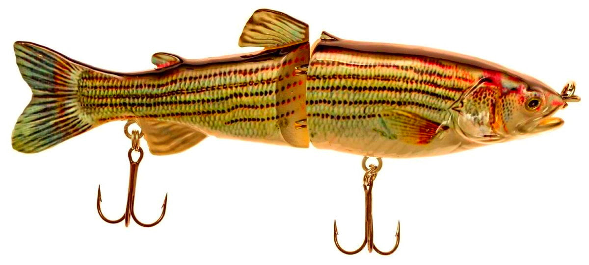 7" RF Glider Swimbait Striped Bass