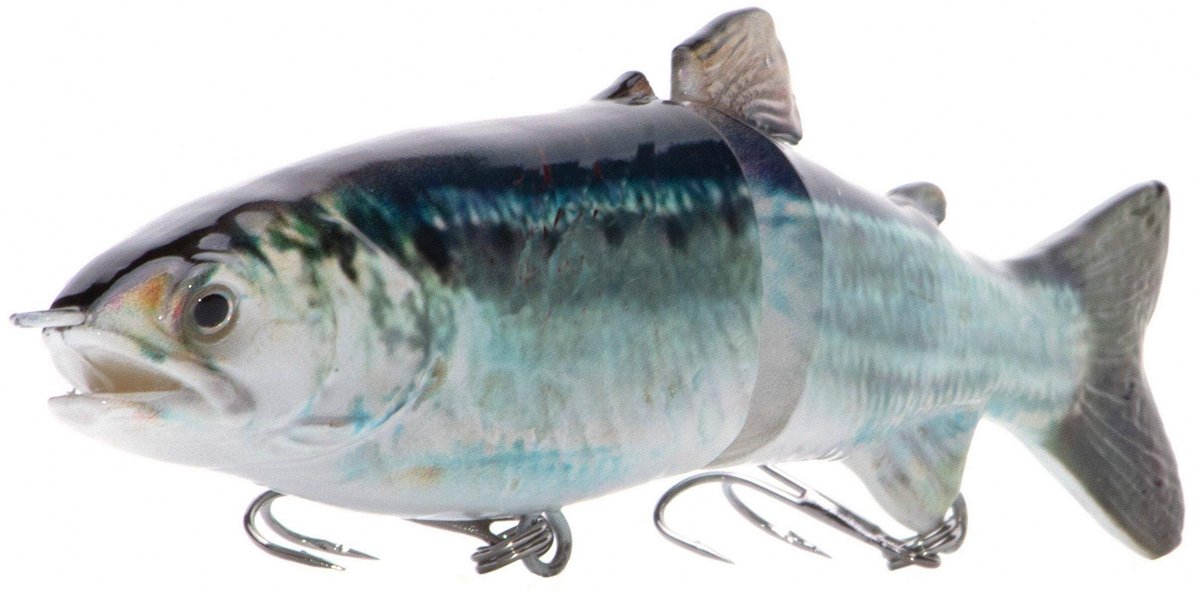 7" RF Glider Swimbait Blueback Herring
