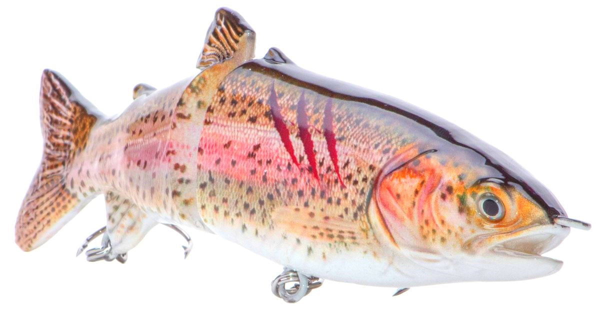 7" RF Glider Swimbait Stock Trout Injured
