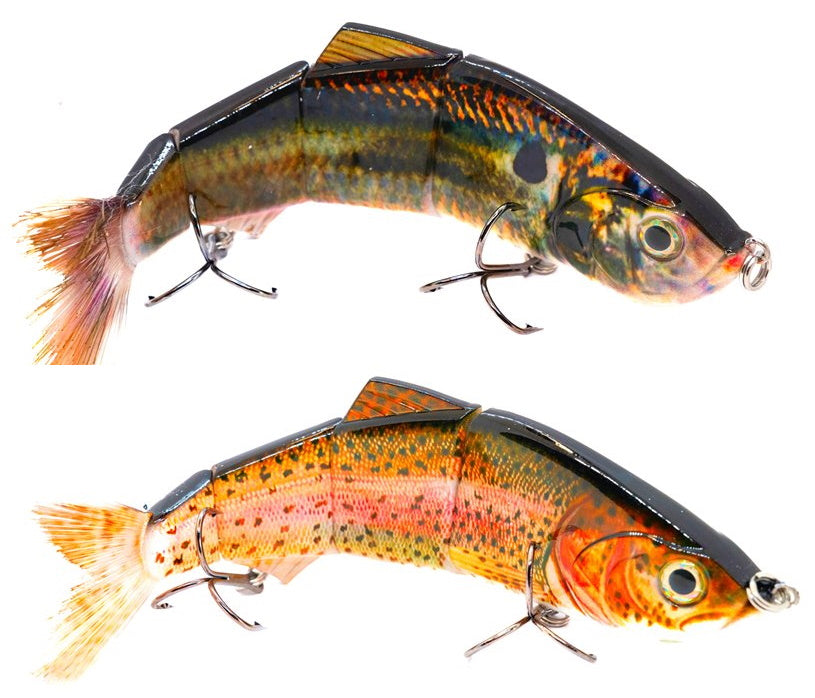 9" Summer Dancer Swimbait Threadfin Shad Rainbow Trout