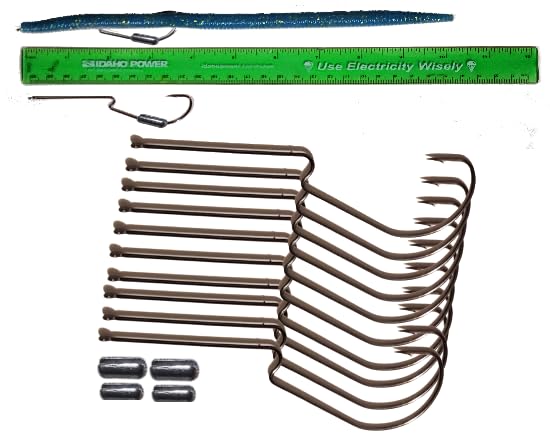 LIGHT WIRE Long Neck EWG Hooks