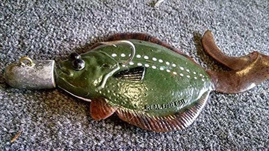 10" Sanddab Rig Natural 