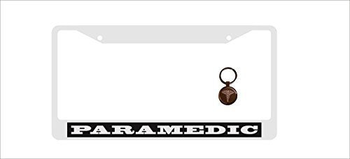 Paramedic License Plate Frame