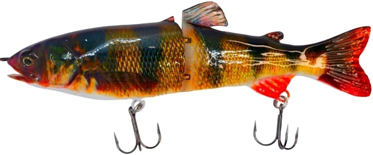 7" RF Glider Swimbait  Yellow Perch