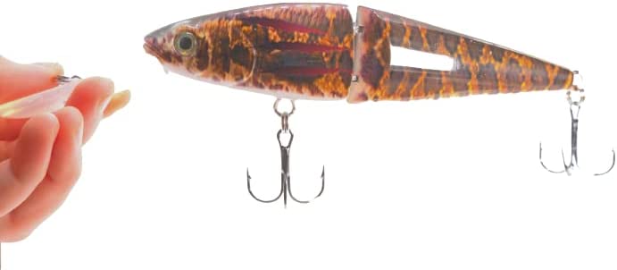 5.50" Jack The Ripper Jerkbait Snakehead Fish