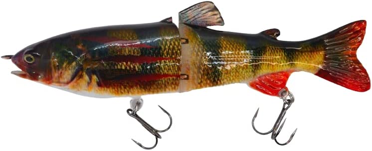 7" RF Glider Swimbait Yellow Perch Injured