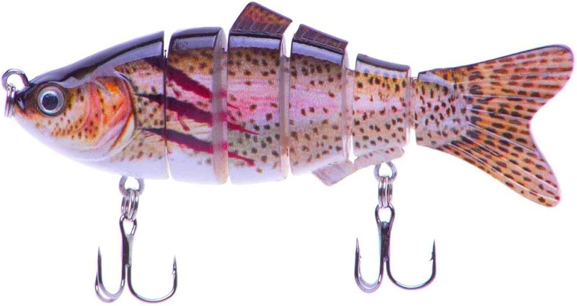 4" Spring Shad Swimbait Rainbow Trout Injured