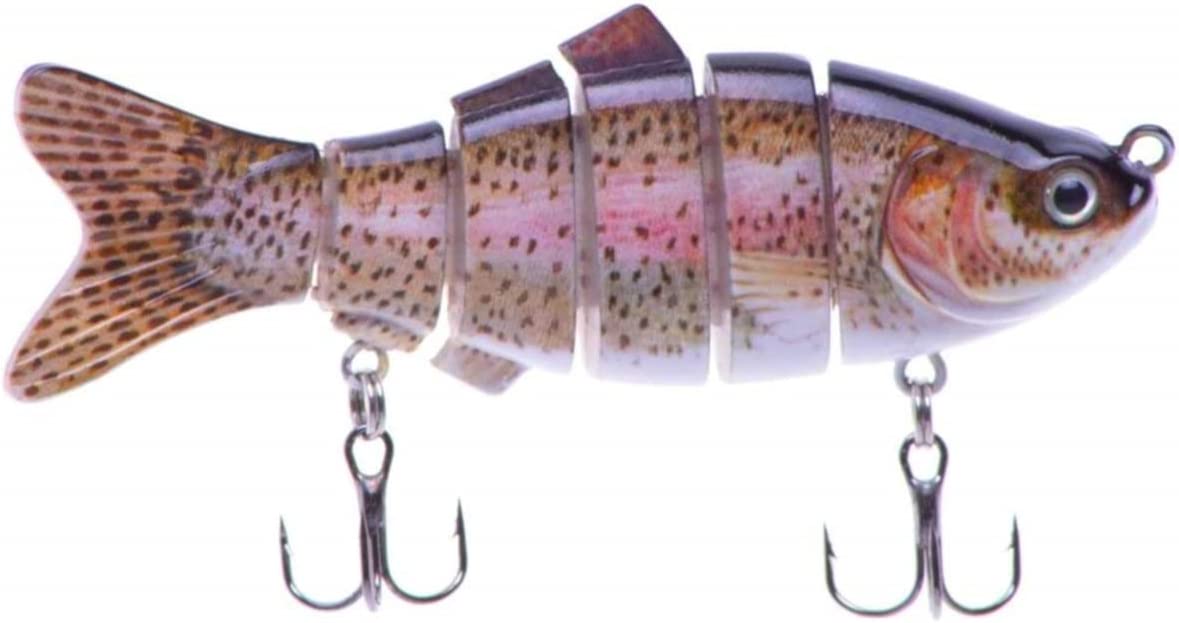 4" Spring Shad Swimbait Light Rainbow Trout