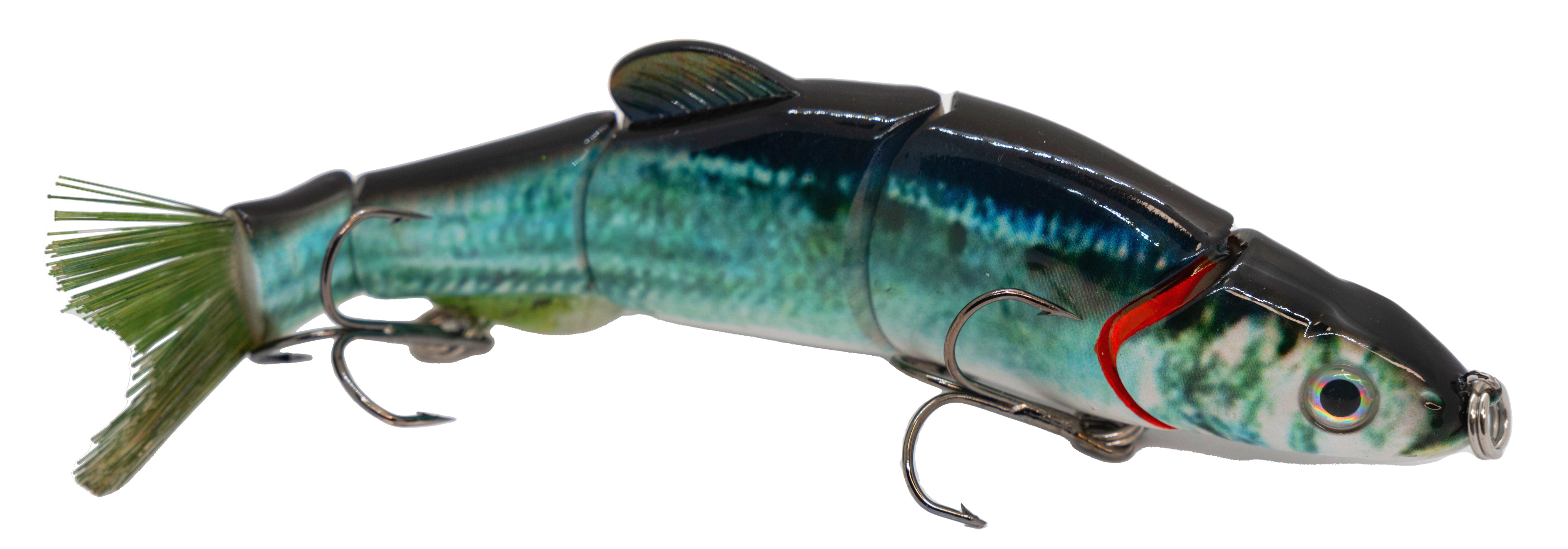 6.50" The Intruder Swimbait Blueback Herring
