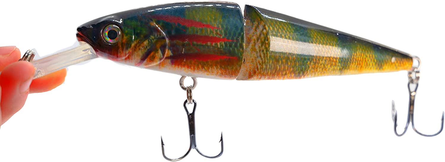 5.50" Jack The Ripper Jerkbait Yellow Perch