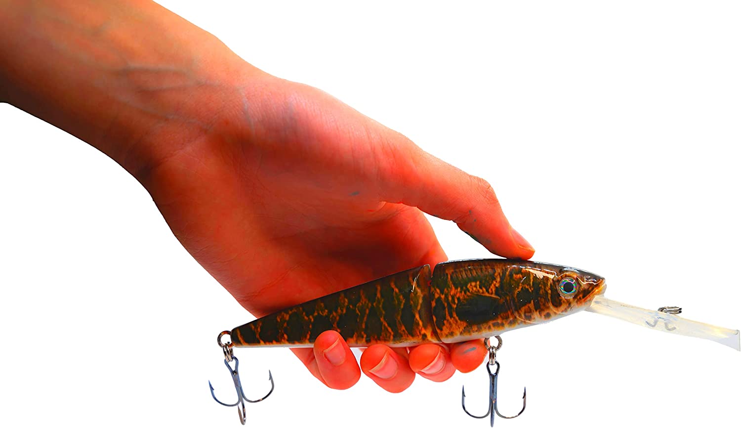 5.50" Jack The Ripper Jerkbait Snakehead Fish