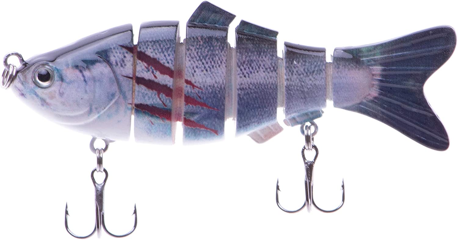 4" Spring Shad Swimbait Kokanee Injured