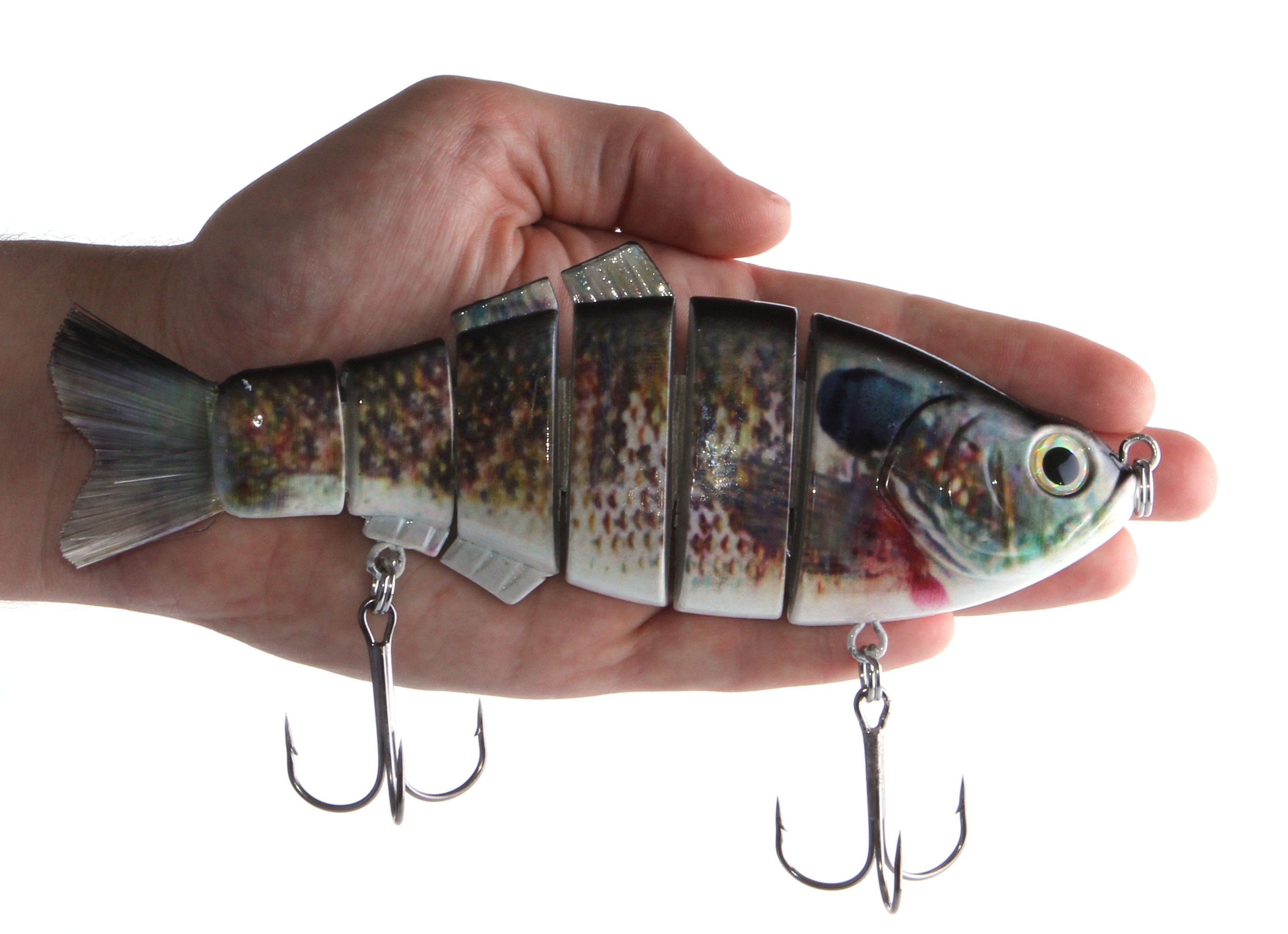 8" Spring Shad Swimbait Male Bluegill