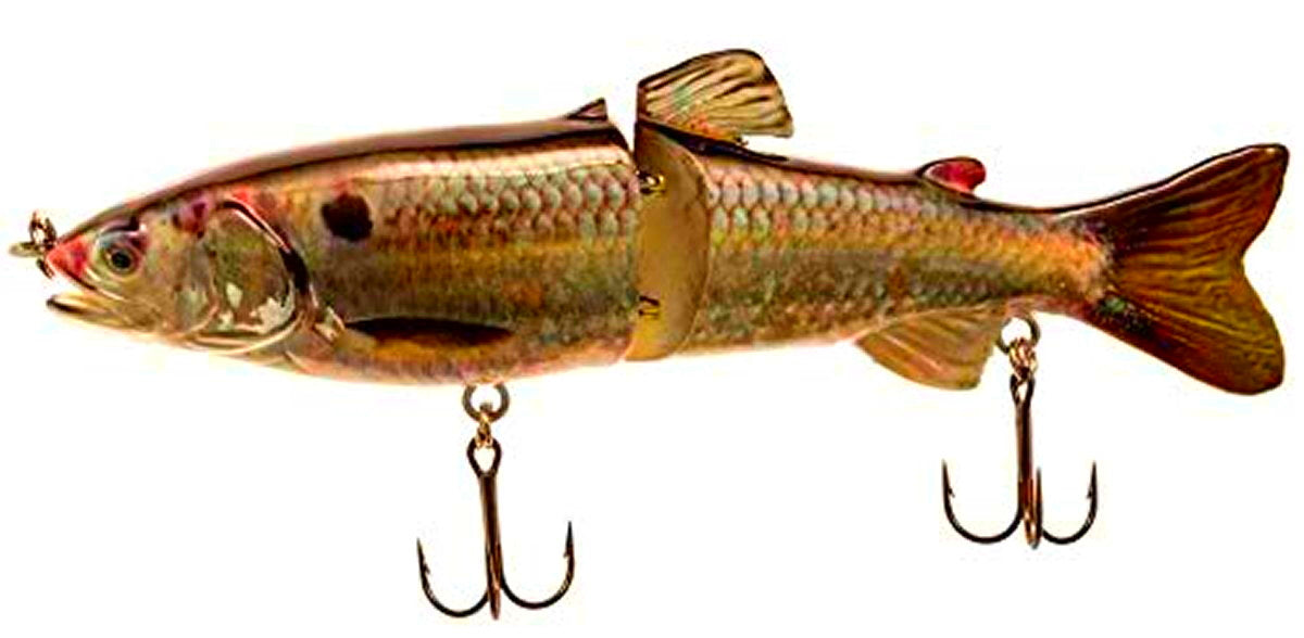 7" RF Glider Swimbait Threadfin Shad