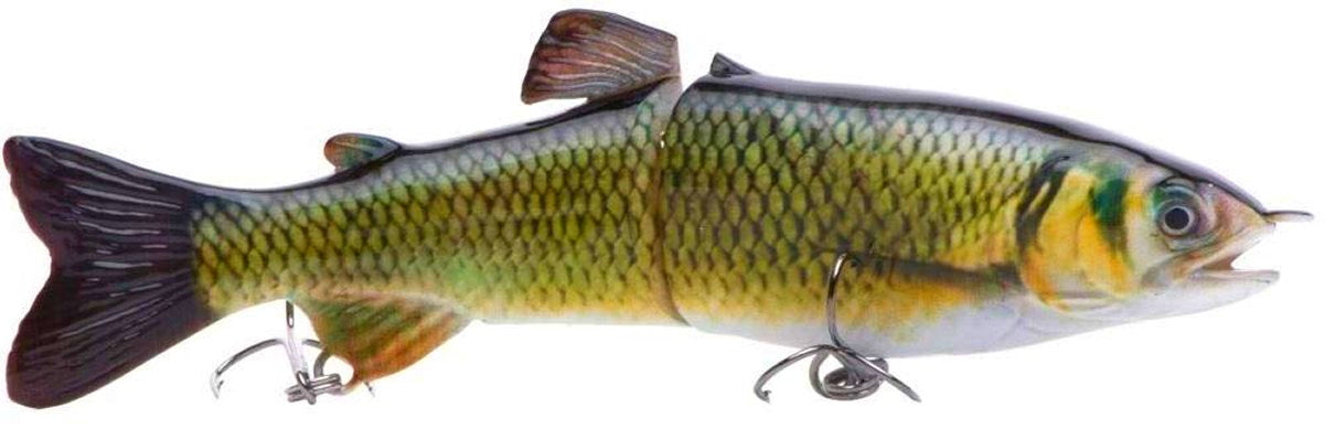 7" RF Glider Swimbait Golden Shiner