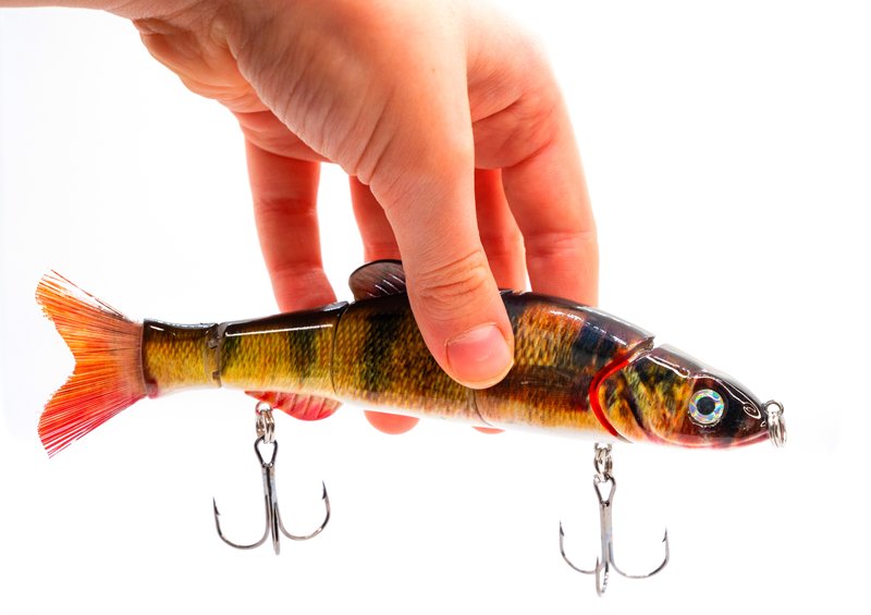 6.50" The Intruder Swimbait Yellow Perch